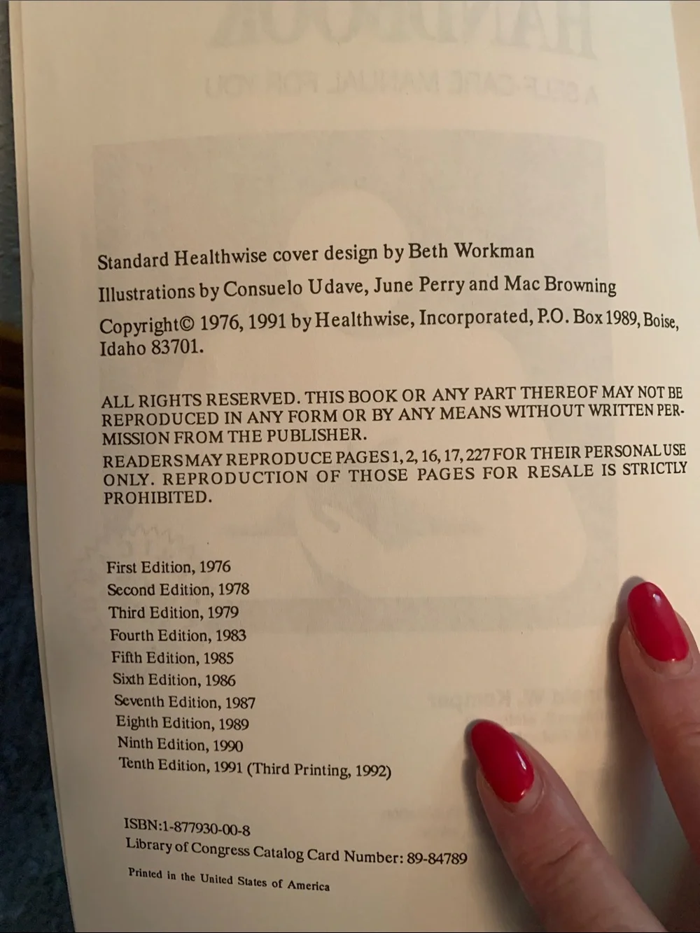 Healthwise For Life & Healthwise Handbook - Paperback